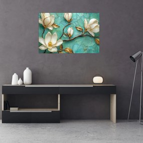 Tablou - Magnolii 3D (90x60 cm)