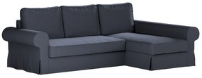 Husa canapea extensibila cu sezlong Backabro