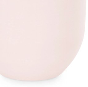 Suport de lumanare din ceramica Culoare roz pudrat, SHIRE