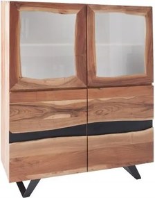 Vitrina design industrial Amazonas 140cm, salcam A-38330 VC