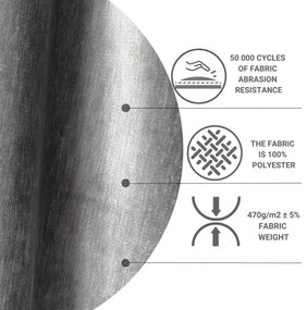 Pat matrimonial gri tapițat cu spațiu de depozitare 160x200 cm Musca – Maison de Rêve