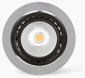 Spot LED incastrabil MINI-OPTIC Grey downlight LED 12/18W 2700K 20° 1565/2100 lm