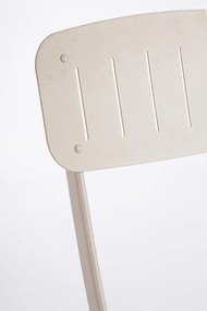 Set de dining pentru grădină bej din oțel pentru 2 persoane Yvonne – Bizzotto