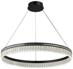 Lustră LED cu cristale, dimabilă, pe cablu THALIA LED/55W/230V 3000-6000K + telecomandă