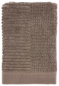 Prosop taupe din bumbac din frotir 50x70 cm Classic – Zone