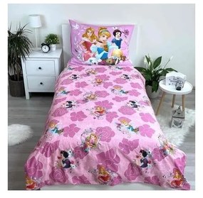 Lenjerie de pat pentru copii din bumbac pentru pat de o persoană 140x200 cm Princess – Jerry Fabrics