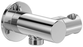 Cot de iesire dus Villeroy&Boch Universal rotund cu suport para crom lucios
