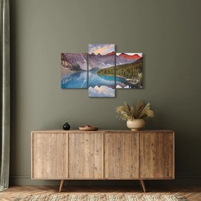 Tablou - Peisaj montan din Canada (90x60 cm)