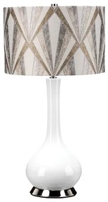 Lampă de masă Elstead MILO-PN-TL-VOGSC MILO 1xE27/60W/230V gri/maro