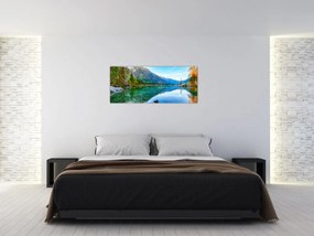 Tablou - Lacul Hintersee (120x50 cm)