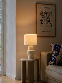 Veioza, Lampa de Masa, Ceramica, Textil, Dugan