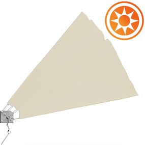 Deuba Paravan de balcon 140x140 cm - bej