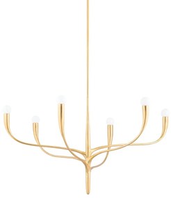 Candelabru LUX design elegant LABRA cu 6 surse de lumina