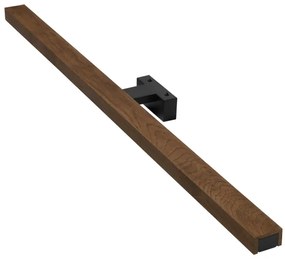 Aplică LED pentru oglindă Brilagi WOODY MIRROR LED/15W/230V IP44 stejar/negru