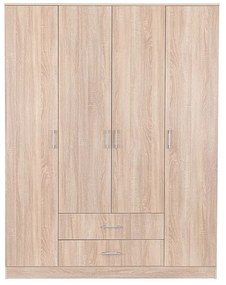 Dulap Miami 160x205 cm stejar sonoma-stejar sonoma