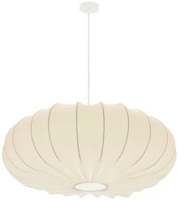 Pendul CAFEE pe cablu, 1x E27/40W/230V, Ø 66 cm, alb