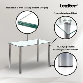 Nolen 4+1 set de sufragerie maro