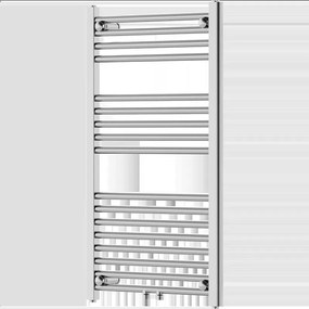 Mexen Mars radiator baie 900 x 500 mm, 292 W, crom - W110-0900-500-00-01