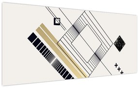 Tablou - Forme geometrice N⁰6 (120x50 cm)