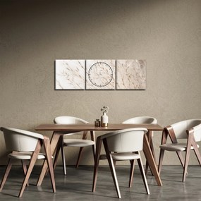 Tablou - Detaliu 2 (cu ceas) (90x30 cm)