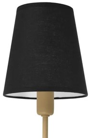 Candelabru pe tijă MADELA 5xE14/40W/230V negru/bej