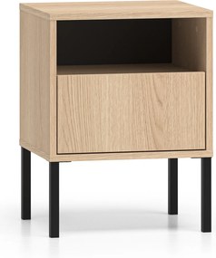 Noptieră cu sertar Harmona 40 cm - stejar lindberg