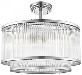 Lustra aplicata eleganta design modern SERGIO crom C0528-05H-F4AC ZL
