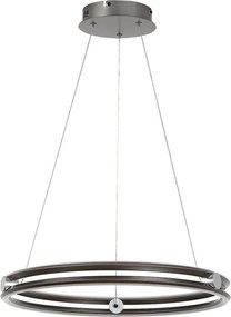 Rabalux 72277 - Lustra LED dimabilă suspendată pe cablu TRIXO 60W/230V 3000-6500K gri+DO