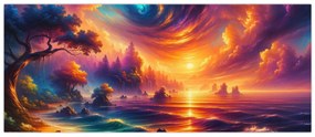 Tablou - Lume magică (120x50 cm)