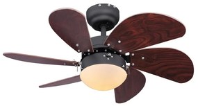 Ventilator de tavan Globo 03800 RIVALDO 1xE14/60W/230V