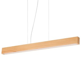 Lustra LED suspendata design natural lemn Craft sp