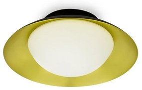 Plafoniera LED moderna SIDE G9 negru/auriu 62134