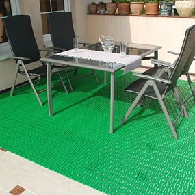 Covoraș pentru piscină din plastic 1200 x 60 x 0,8 cm, verde