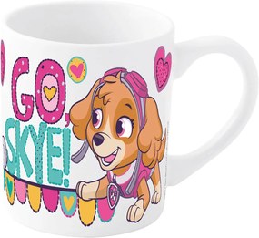 Patrula Cățelușilor Go Skye cană de porțelan 235 ml (8 oz) în cutie de cadou
