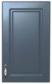 Corp superior 45 cu 1 usa Zebra MDF albastru drept