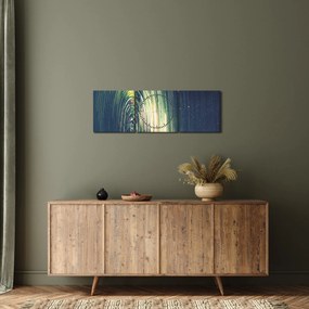 Tablou - Centrul Universului (cu ceas) (90x30 cm)