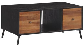 vidaXL Măsuță de cafea, 90x50x41 cm, lemn masiv de tec reciclat