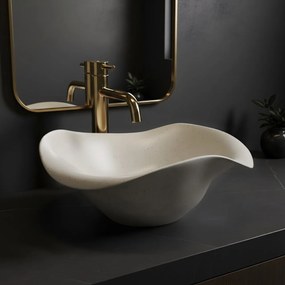 Lavoar ceramic pentru blat REA HM-35B Handmade ART