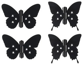 Balamale pentru ușă 4 buc. din metal Butterfly – Esschert Design