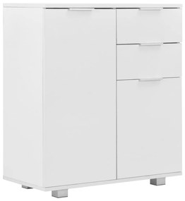 283715 vidaXL Servantă, alb extralucios, 71x35x76 cm, PAL