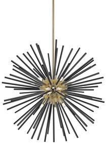 Lustra suspendata forma originala si design modern URCHIN negru