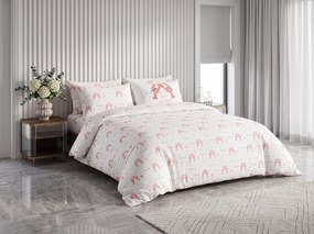 Lenjerie de pat din bumbac FRIENDS LOBSTER gri Dimensiune lenjerie de pat: 2 ks 60 x 70 cm | 200 x 200 cm