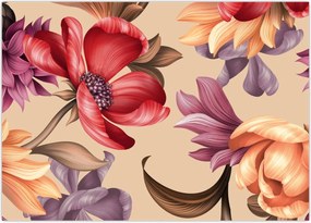 Tablou - Flori de epocă (70x50 cm)