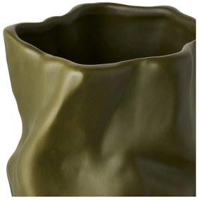 Vază verde din ceramică (înălțime 25,5 cm) Lika – House Nordic