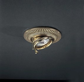 Spot incastrabil directionabil design clasic din alama SPOT 1082