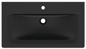 Chiuvetă negru-mat din ceramică 84x46 cm Silk Black – Ideal Standard