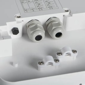 Plafonieră LED de exterior cu senzor Kanlux 38785 BENO 24/30W/230V 3000/3500/4000K IP65 alb