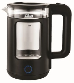 Fierbator electric Zilan ZLN6128 Negru, capacitate 1.5 L, putere 1650 W, indicator luminos