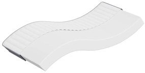 vidaXL Saltea din spumă, fermitate medie moale, 80x200 cm