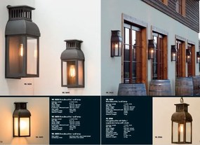 Aplica iluminat exterior din fier forjat, WL 3628